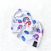Rainbow After the Storm Slouchy Beanie